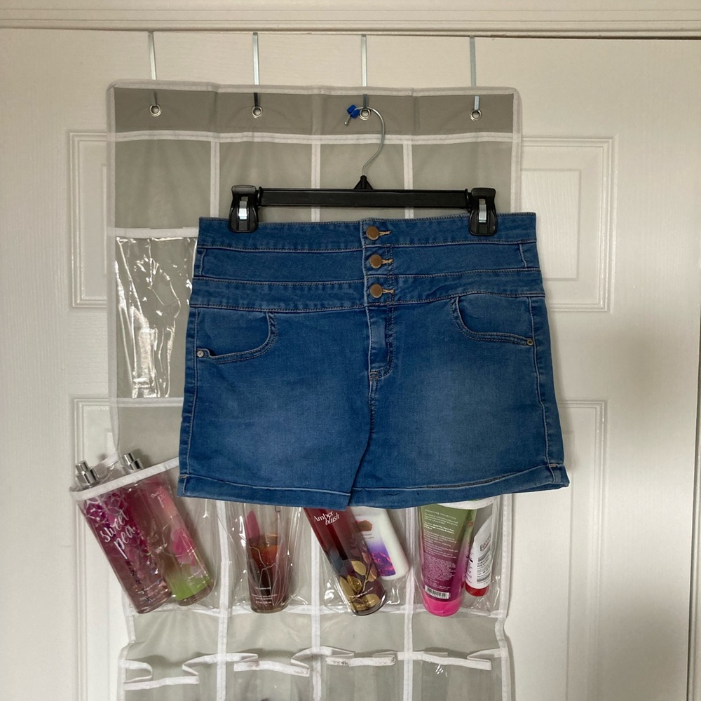 High waisted shorts